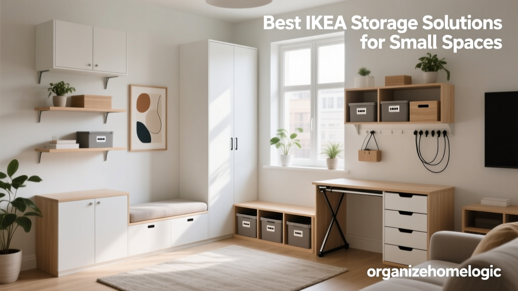 Best IKEA Storage Solutions for Small Spaces