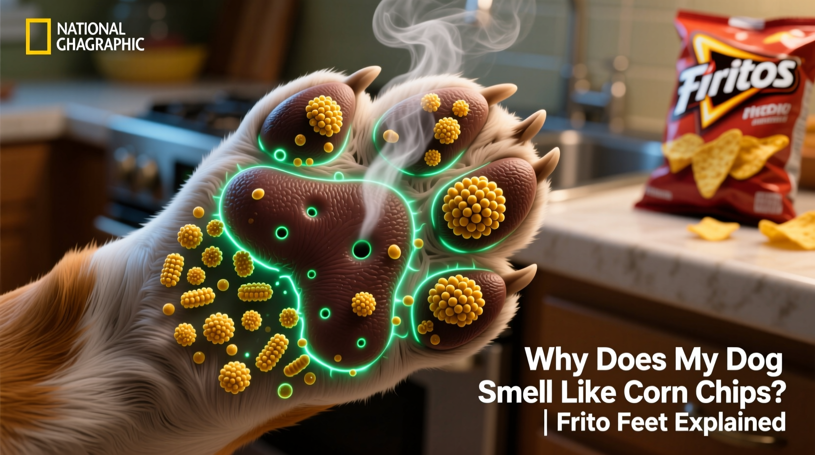 Why Does My Dog Smell Like Corn Chips Understanding Frito Feet And Bacteria