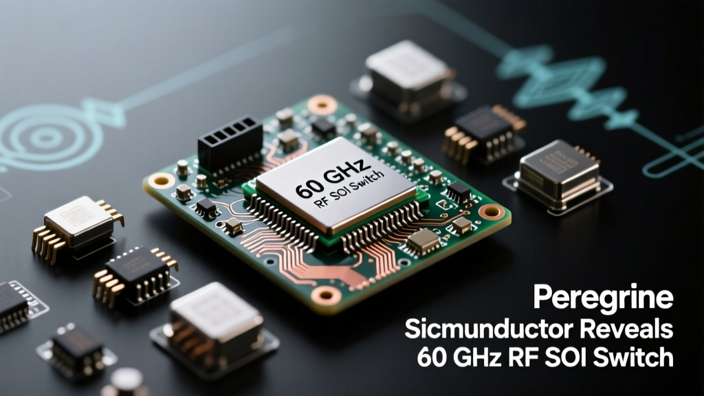 Peregrine Semiconductor Reveals 60 GHz RF SOI Switches: A Breakthrough for mmWave 5G, Automotive Radar, and Next-Gen Wi-Fi