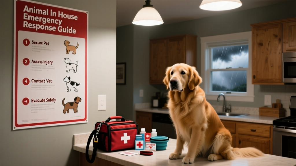 Animal in House: Emergency Response Guide