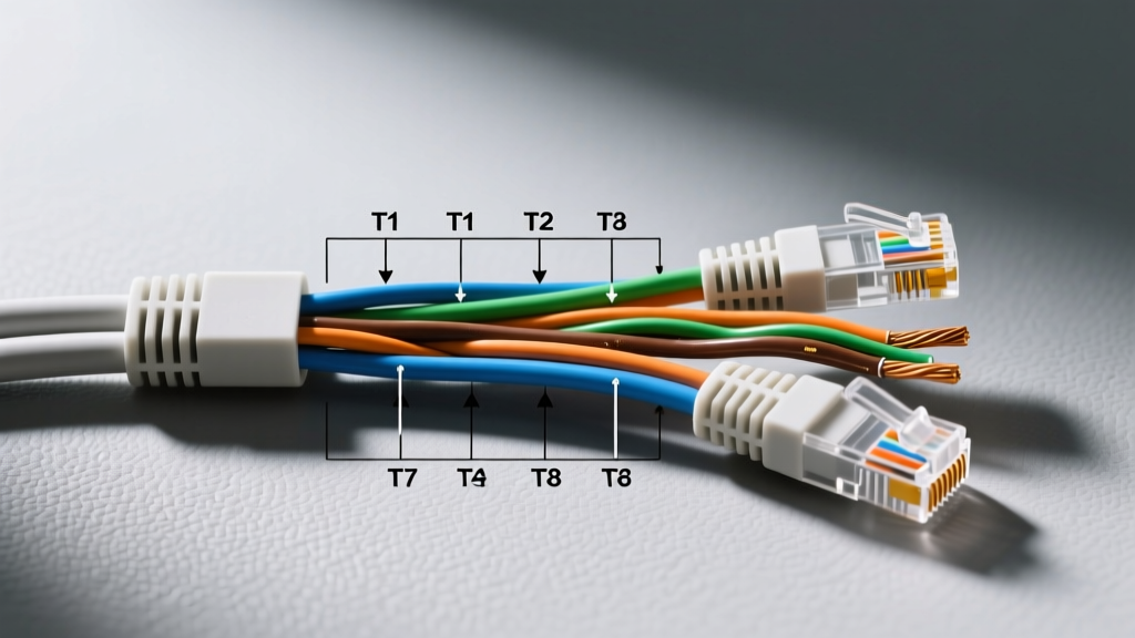 Troubleshooting Network Drops Using a Wiring Diagram for Cat 5 Cable