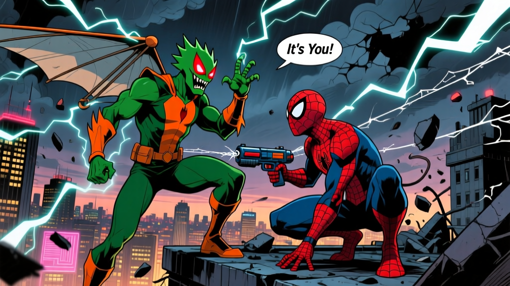 Green Goblin "It's You" — The Four Words That Broke Spider-Man and Built Marvel's Greatest Rivalry