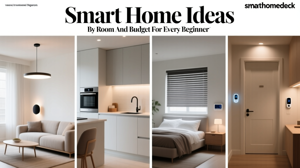 Smart Home Ideas By Room And Budget For Every Beginner
