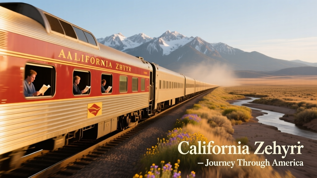 Amtrak California Zephyr: The Longest Train Ride in the US — A Cross-Continental Passage Through Geography and Time
