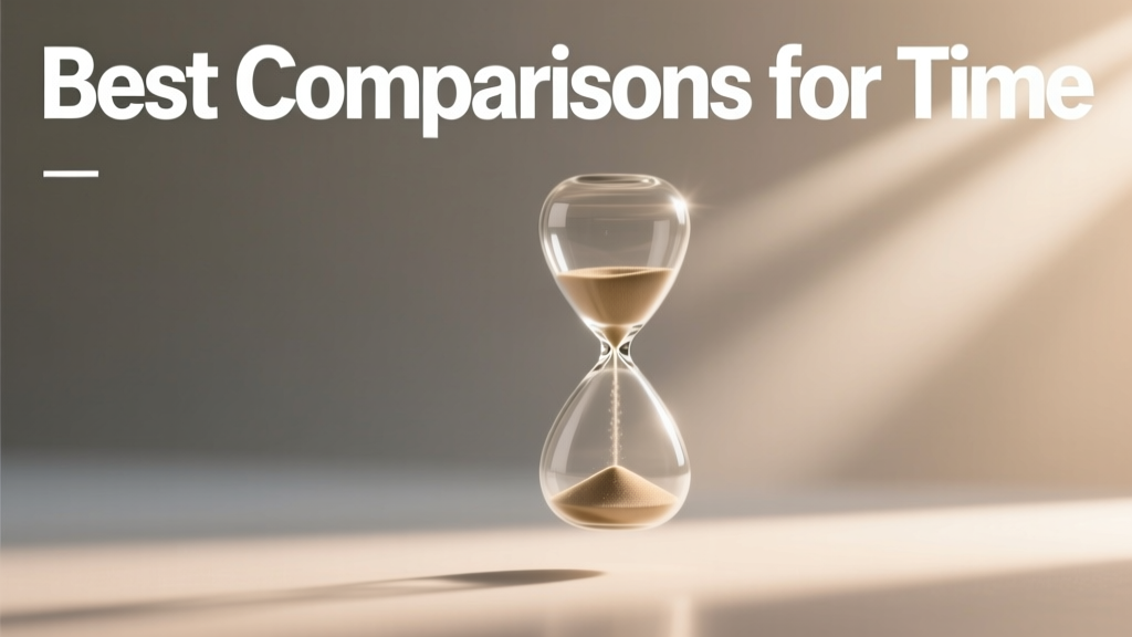 Best Comparisons for Time: Precision, Usability, and Real-World Value Across Clocks, Timers, and Smart Devices