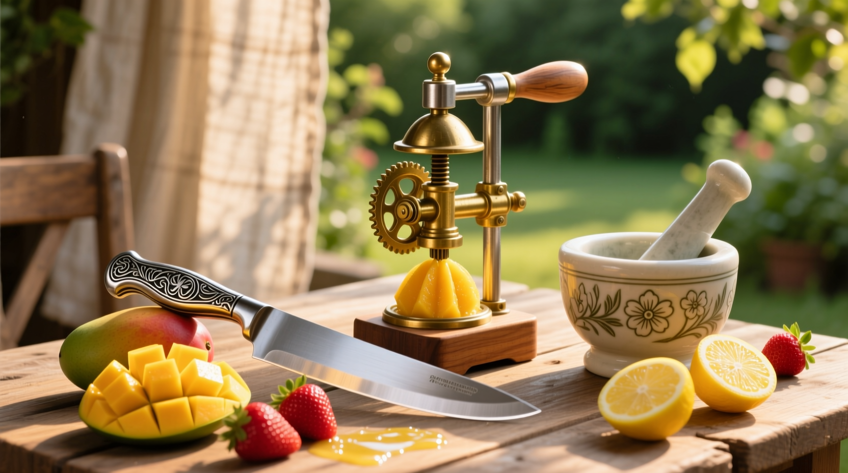 my three favorite tools for processing summer fruit