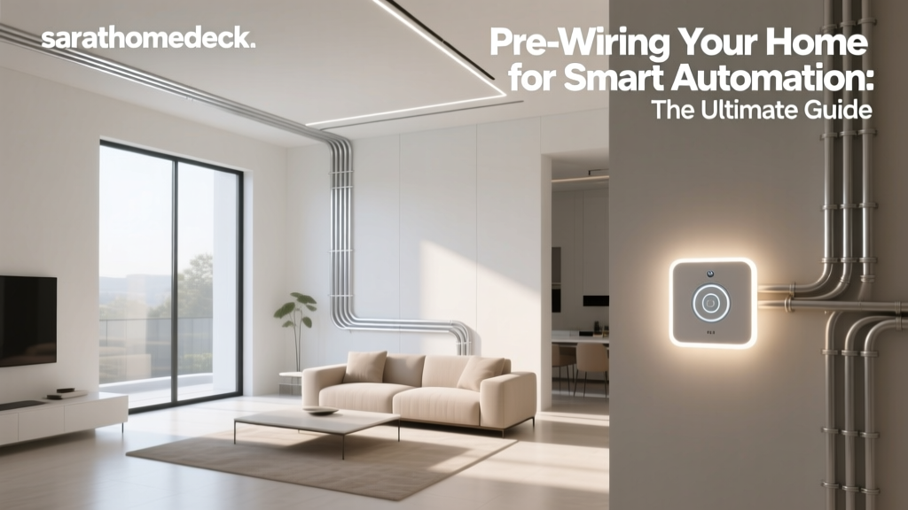 Pre-Wiring Your Home for Smart Automation: The Ultimate Guide