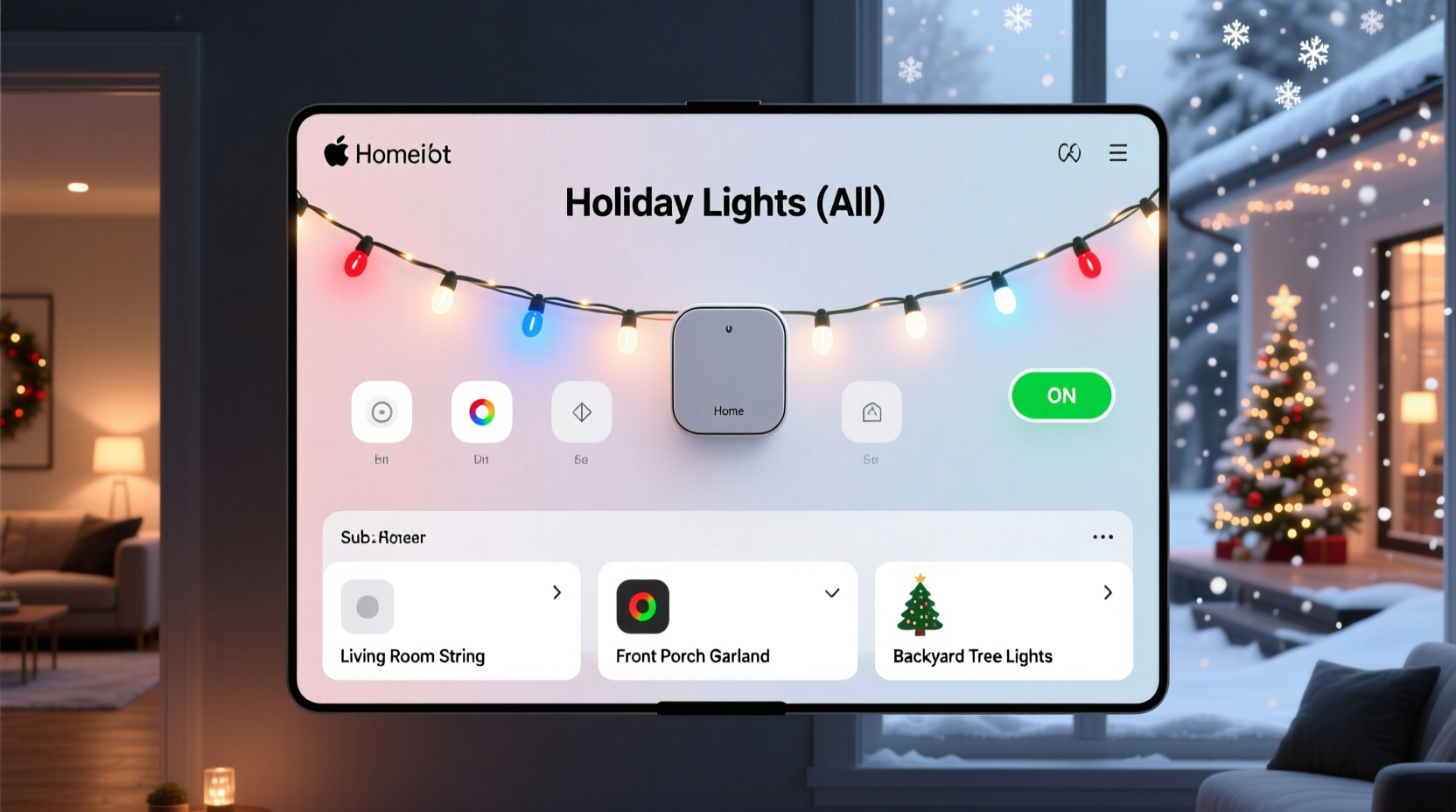 why does my smart home system group all christmas lights under one device name fixes