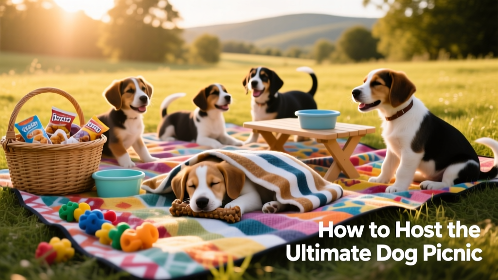 Puppies & Picnic Blankets: How to Host the Ultimate Dog Picnic