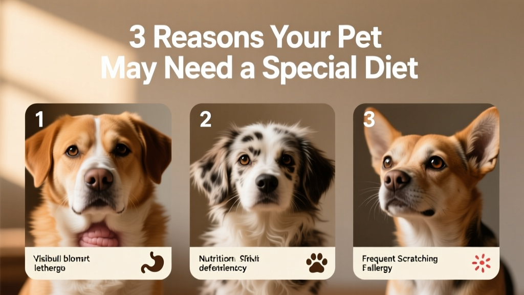3 Reasons Your Pet May Need a Special Diet