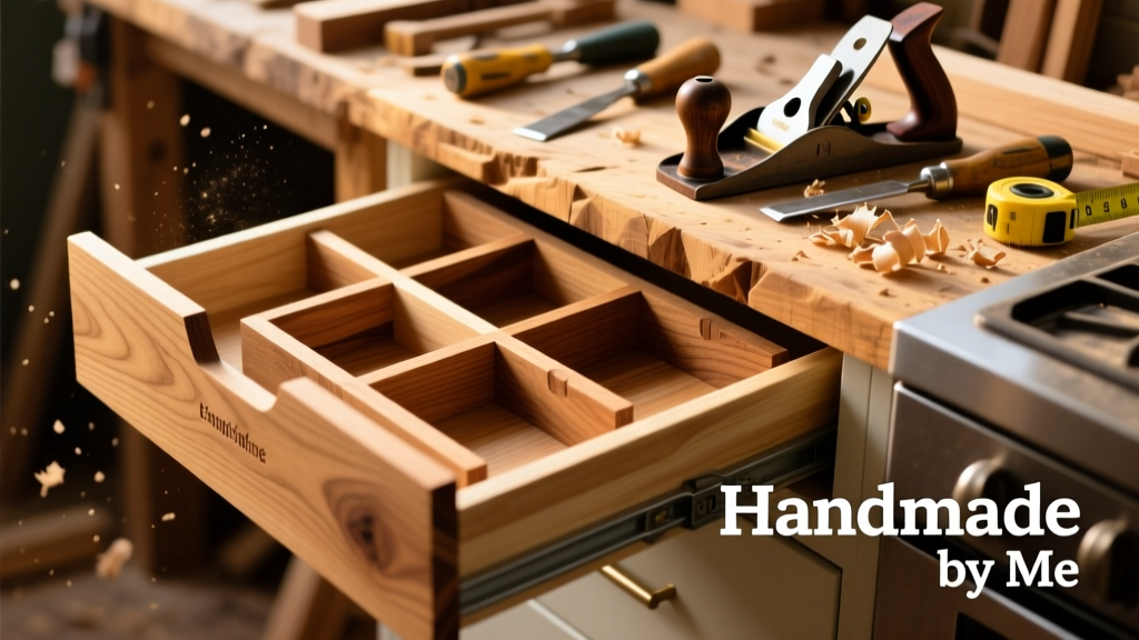 DIY Drawer Organizer: Custom Wood Dividers for Kitchen or Office