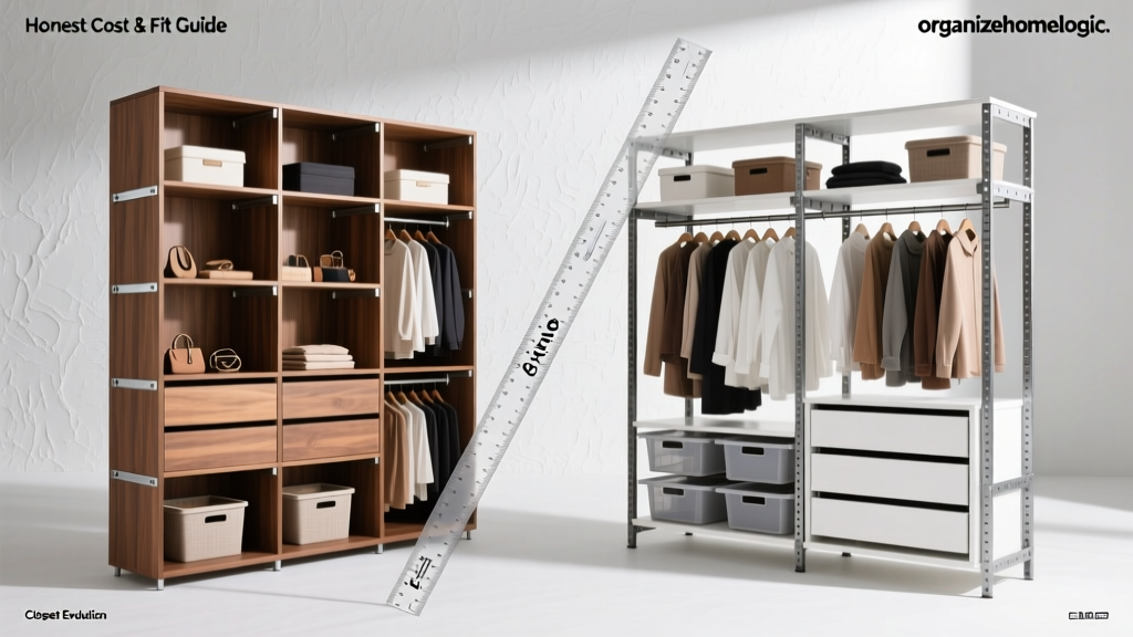 Closet Evolution vs Elfa: Honest Cost & Fit Guide
