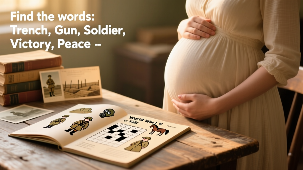 World War I Crossword Puzzle for Kids: A Fun, Fact-Based Learning Tool for Ages 8–12