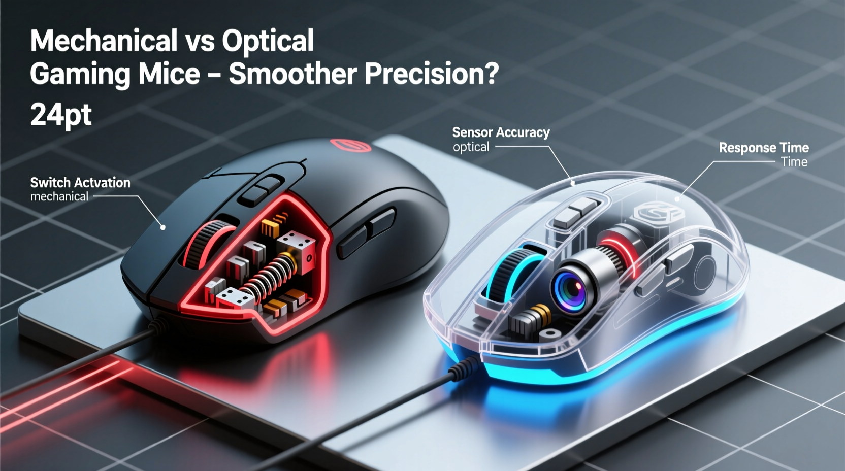 Computer Mouse Difference Data Mechanical Gaming Mice Vs Optical Which Offers Smoother Precision