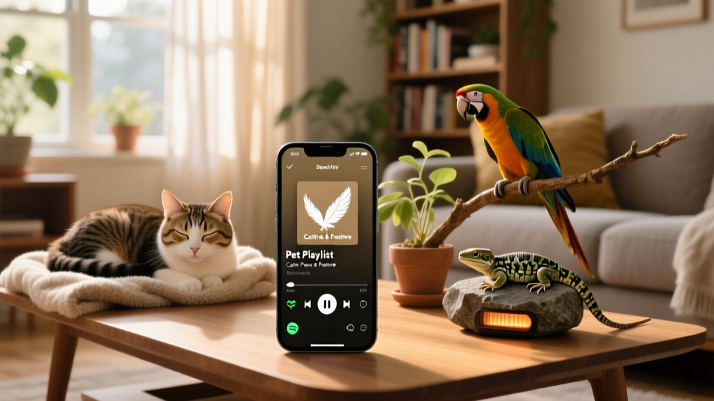 Spotify Pet Playlists Can Keep Your Furry, Feathery, or Scaly Friend Relaxed While You're Away