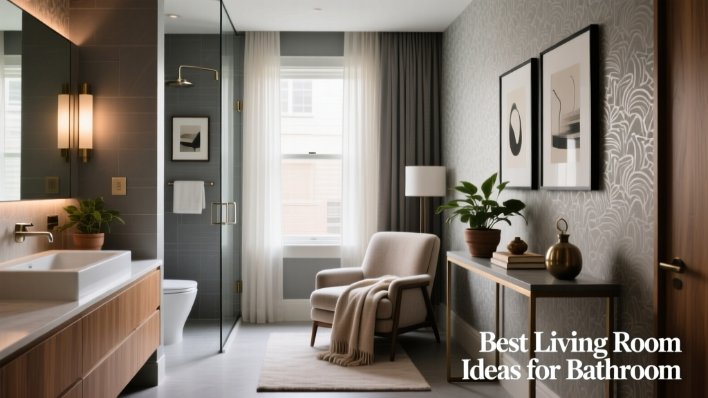 Best Living Room Ideas for Bathroom: Smart, Stylish, and Functional Hybrid Spaces