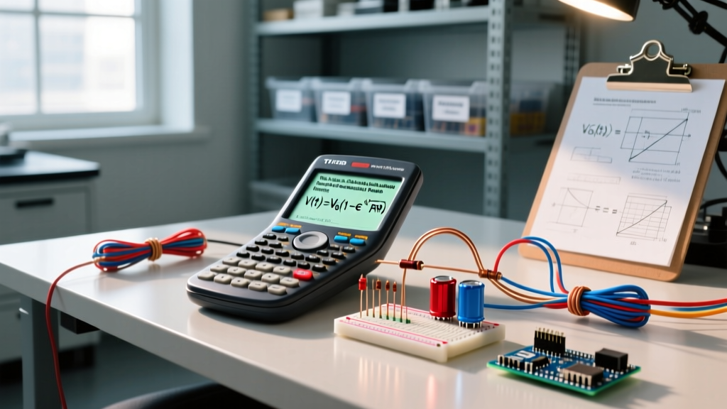 How to Use a Science Math Calculator for RC Transient Circuit Formulas