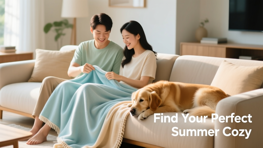 How to Pick the Perfect Summer Blanket for You and Your Pet