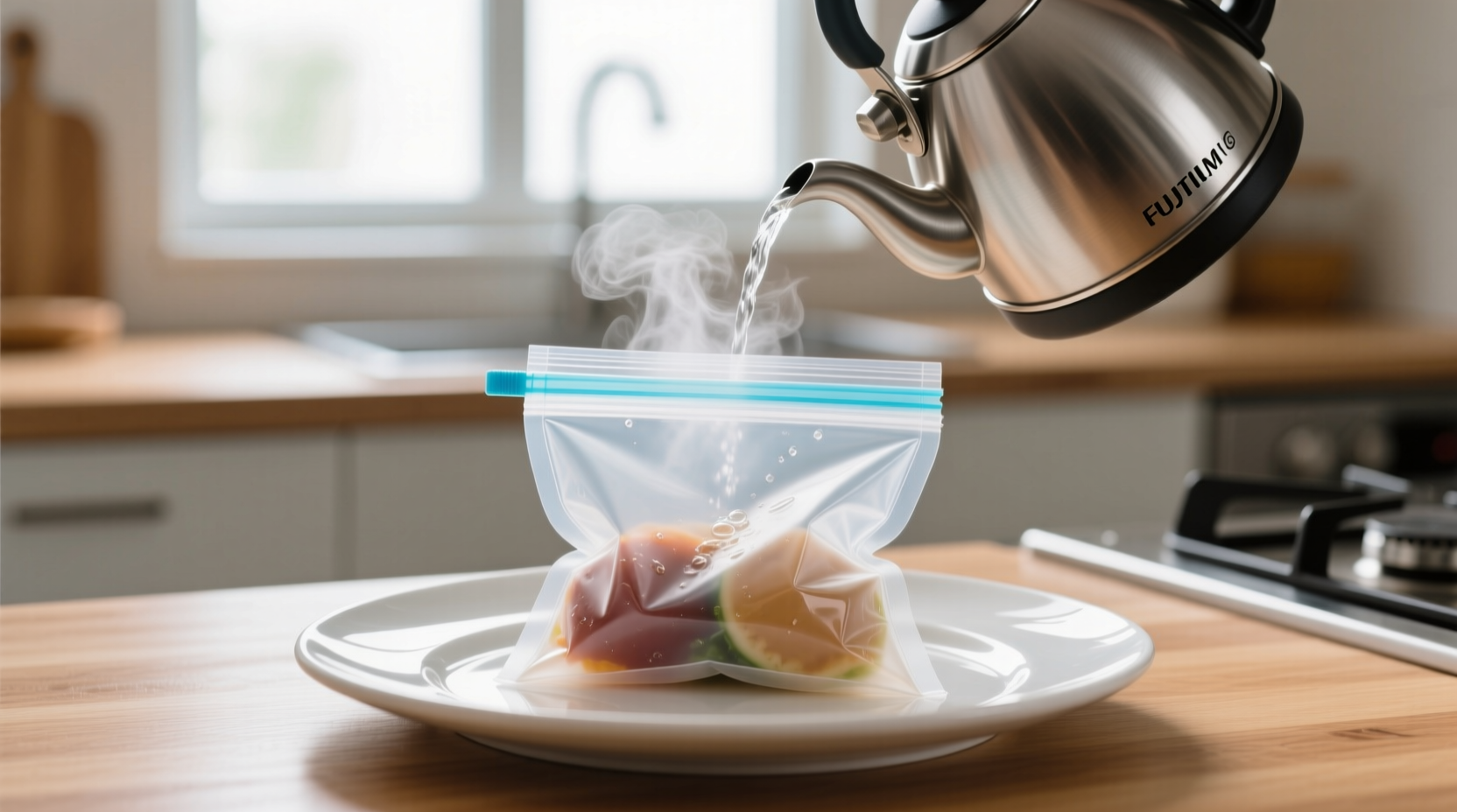 eco friendly cleaning steam sanitize silicone pouches