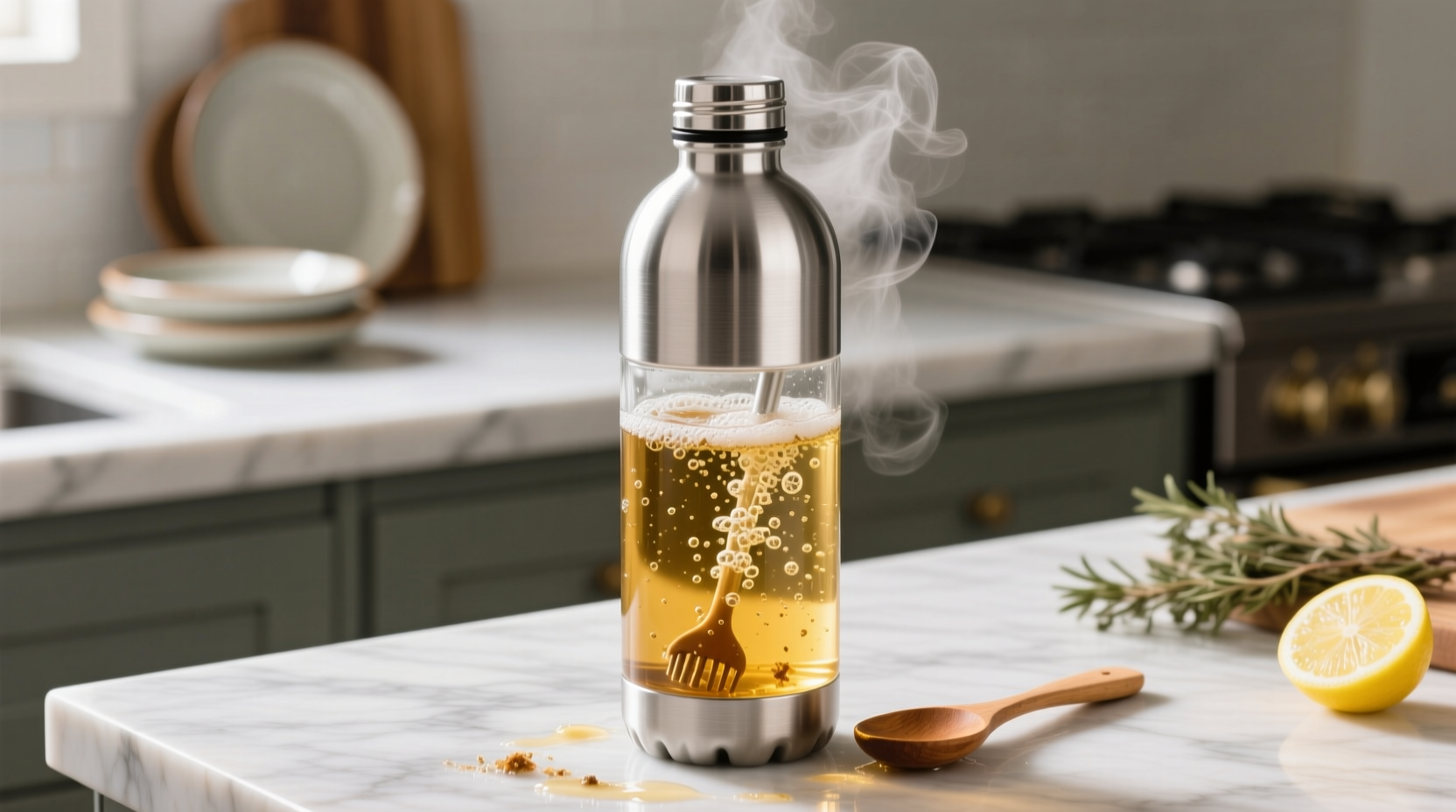 apple cider vinegar for stainless steel bottles