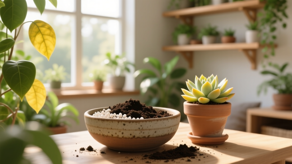 DIY Potting Soil for Yellow Indoor Plants (2026)