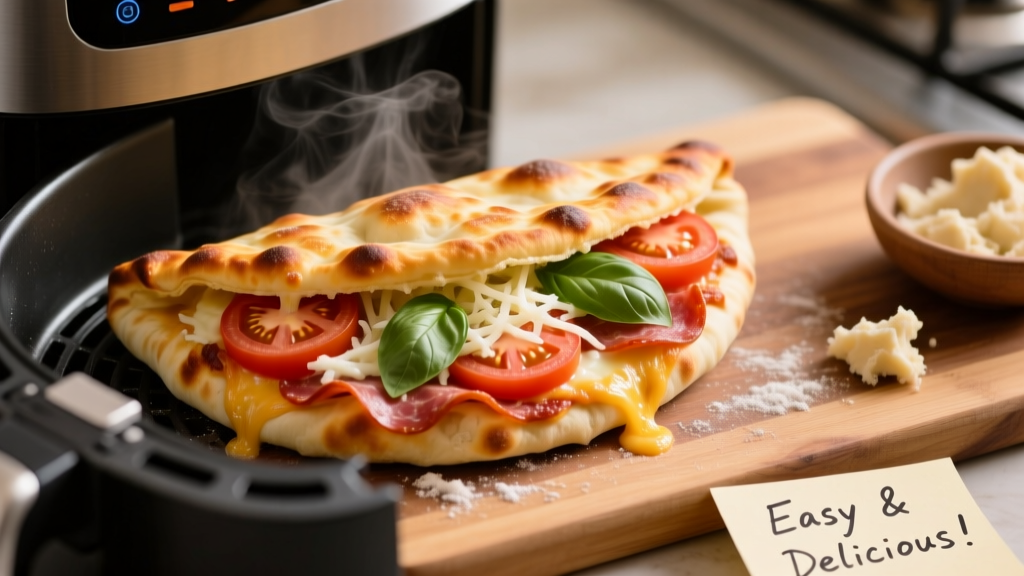 Homemade Pizza Pockets in Air Fryer (Crispy & Easy!)