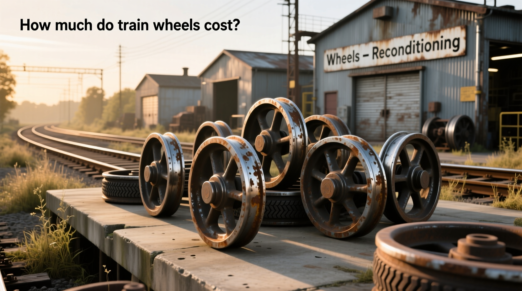 How to Choose Used Railway Wheels, How Much Do Train Wheels Cost?
