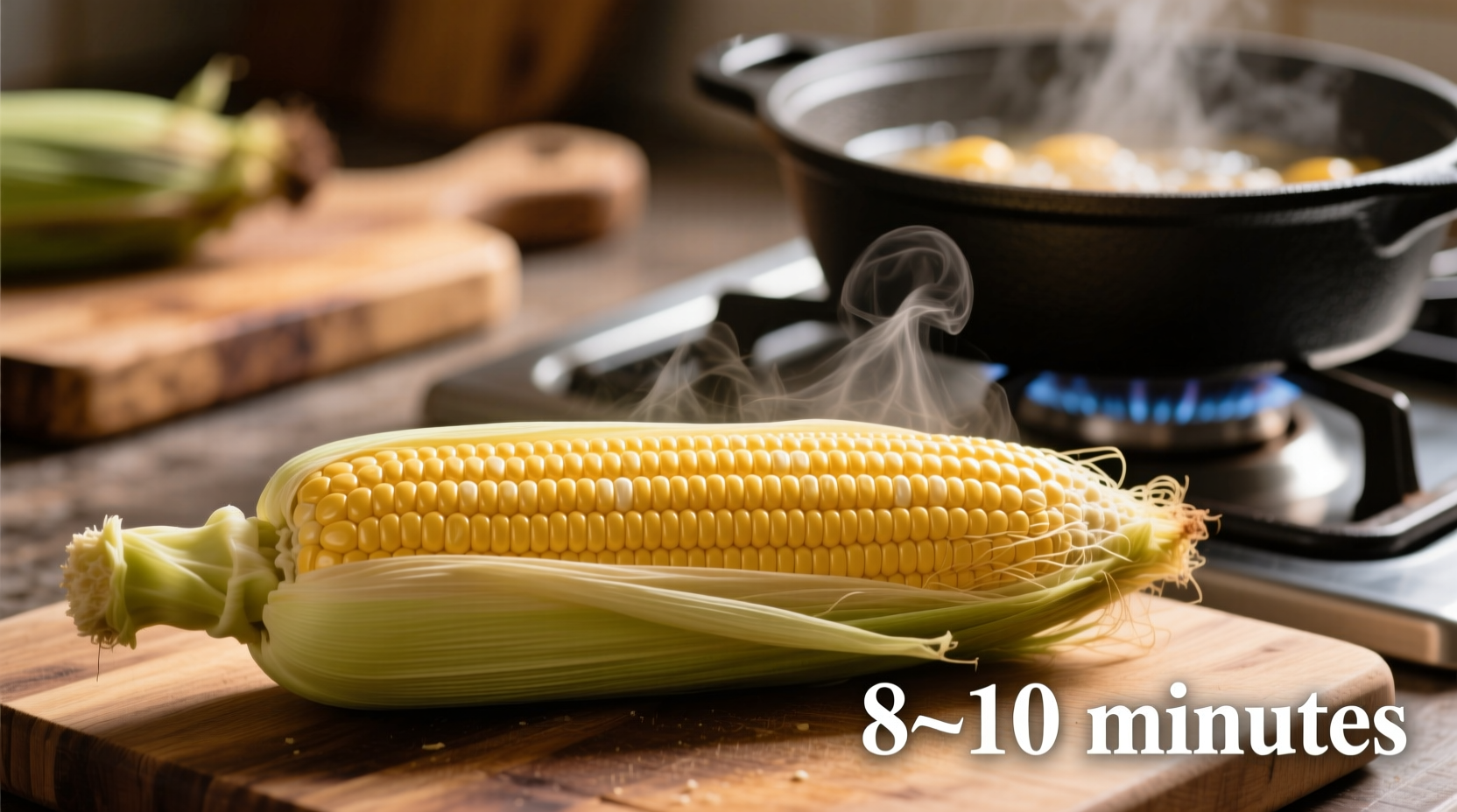 how long to cook a corn on the cob