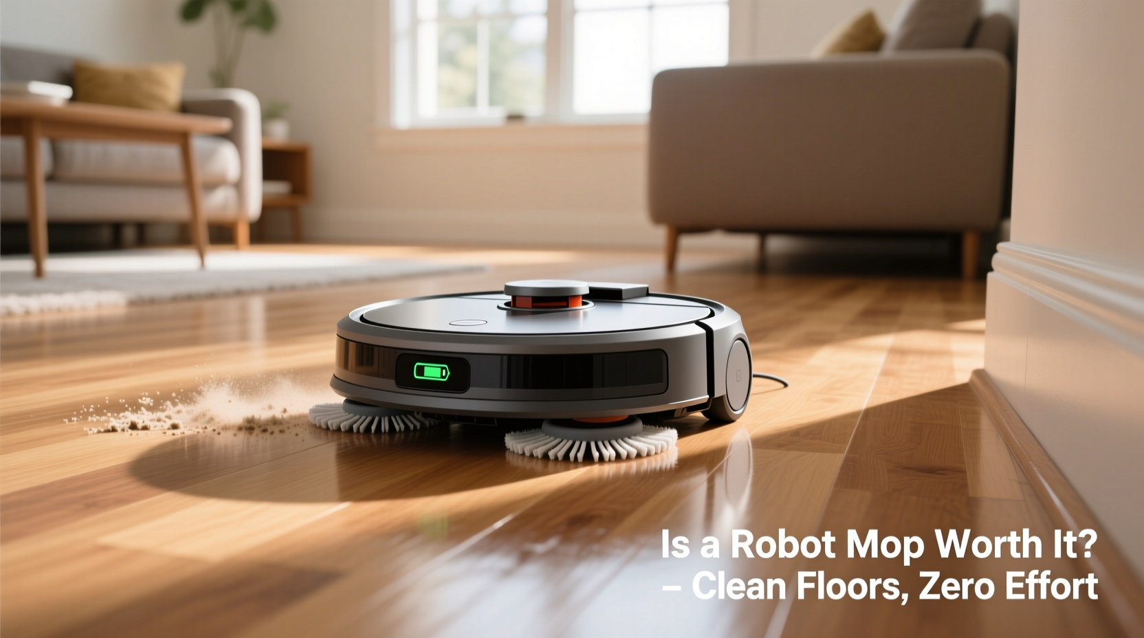is a robot mop worth it for hardwood floors or just another chore gadget