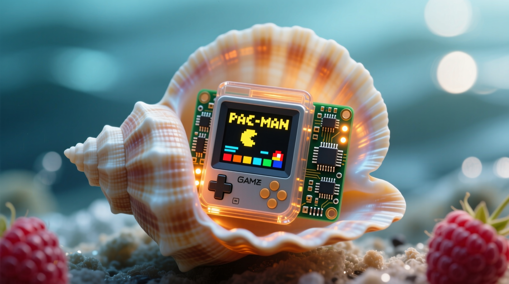 cram a raspberry pi game emulator into a micro sized se