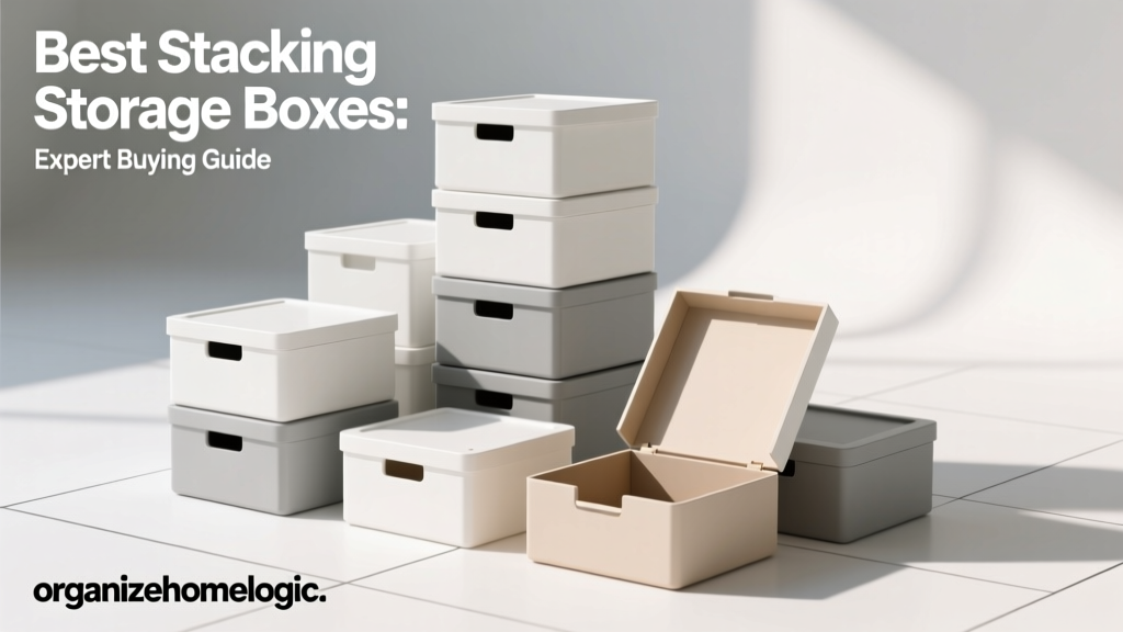 Best Stacking Storage Boxes: Expert Buying Guide