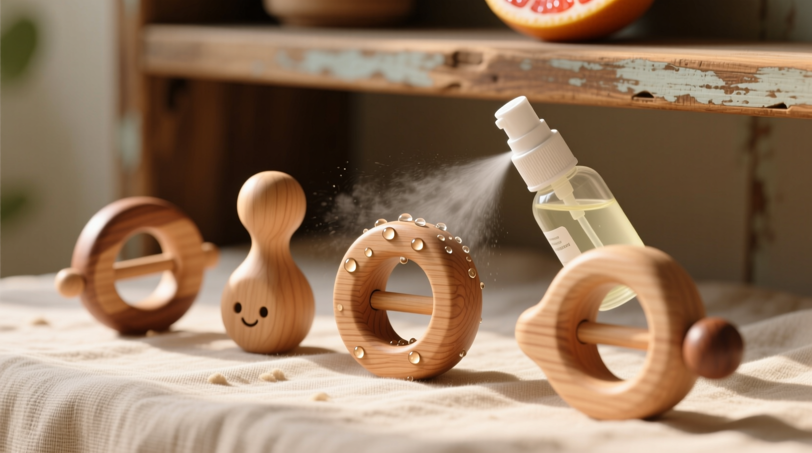 eco friendly cleaning tips for wooden baby toys