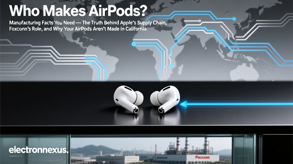 Who Makes AirPods? Manufacturing Facts You Need — The Truth Behind Apple’s Supply Chain, Foxconn’s Role, and Why Your AirPods Aren’t Made in California