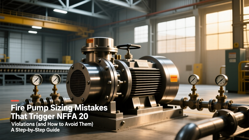 Fire Pump Sizing Mistakes That Violate NFPA 20