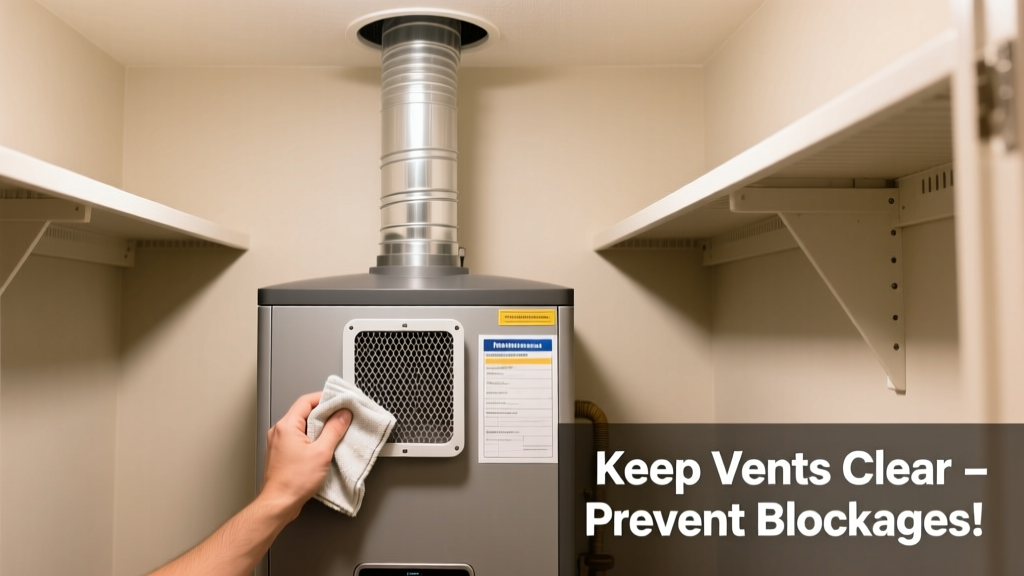 How to Prevent Tankless Water Heater Vent Blockage
