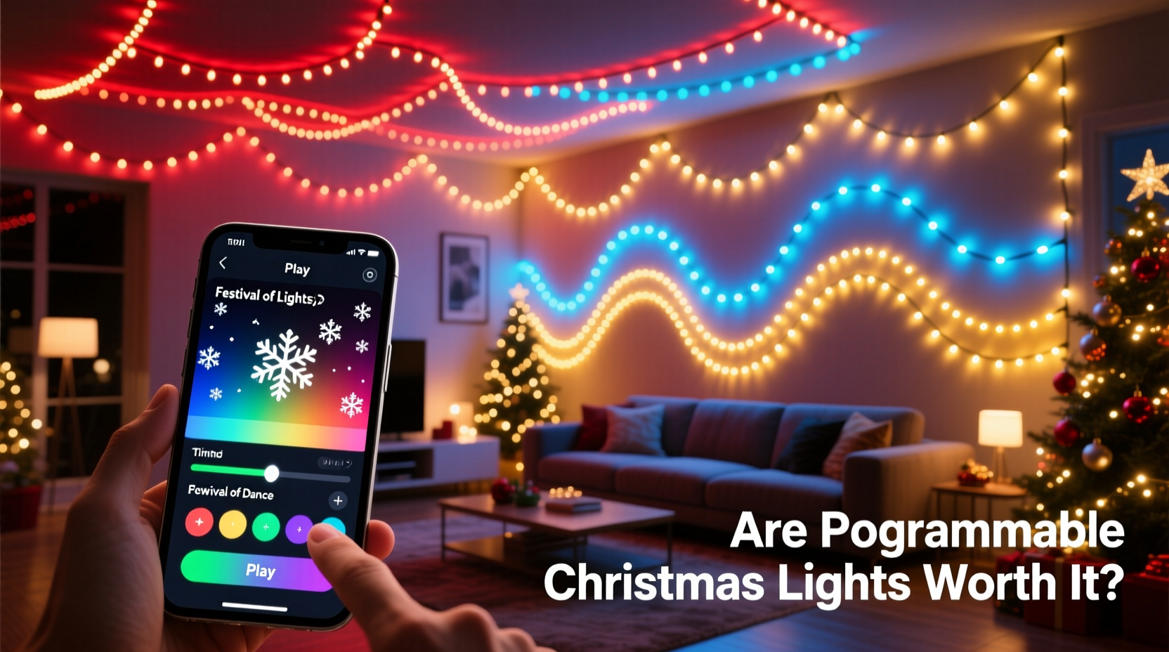 are programmable christmas lights worth it for creating custom light shows