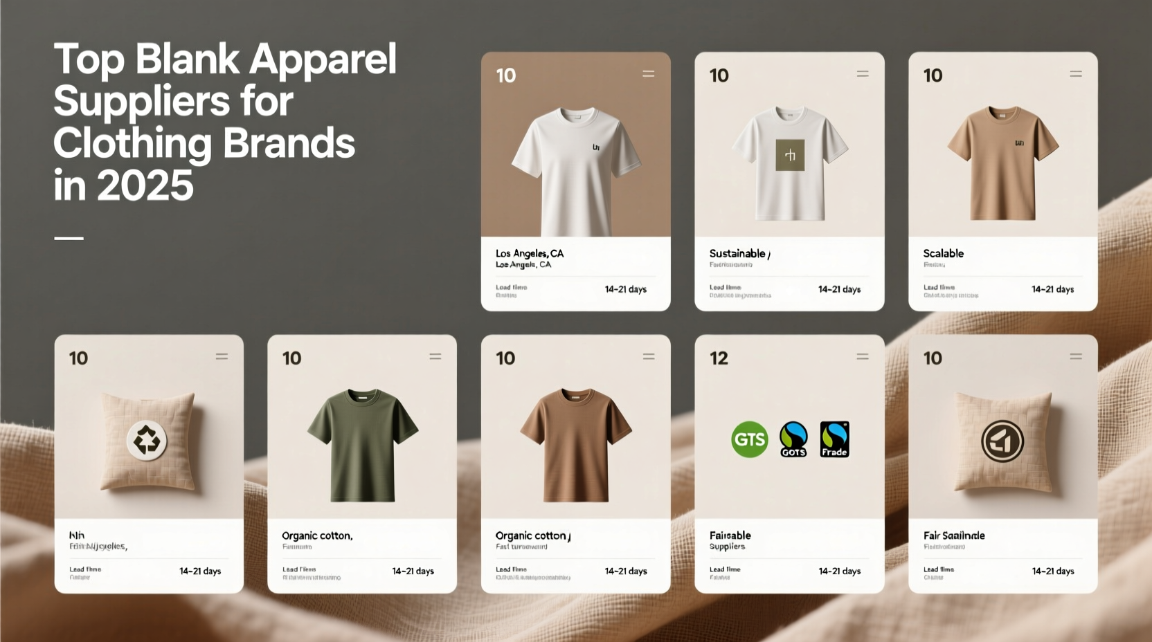 blanks for clothing brand top sellers