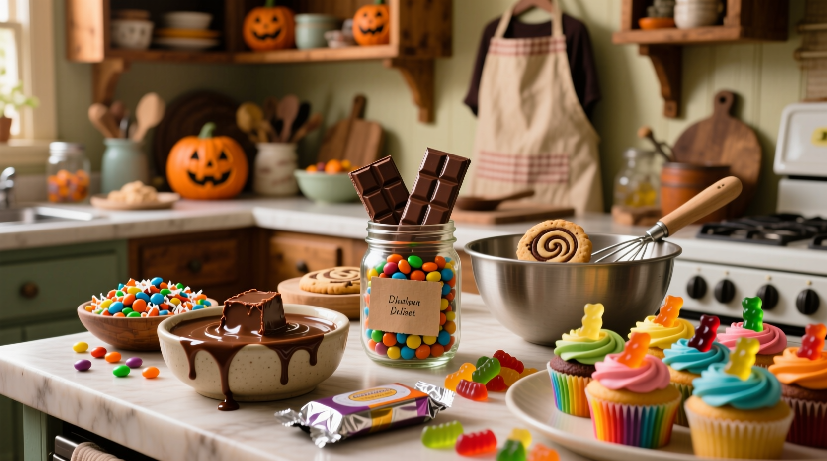 the smartest ways to put leftover halloween candy to go