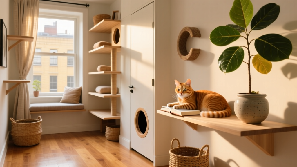 Cat-Friendly Apartments: Making the Most of a Small Space