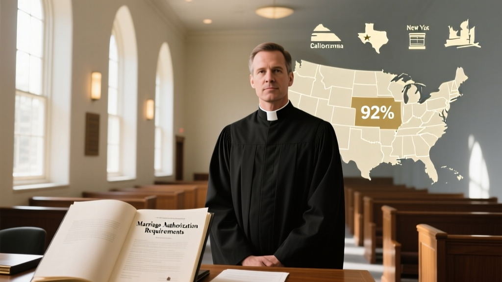 Can Licensed Ministers Perform Weddings? (2026 State Rules)
