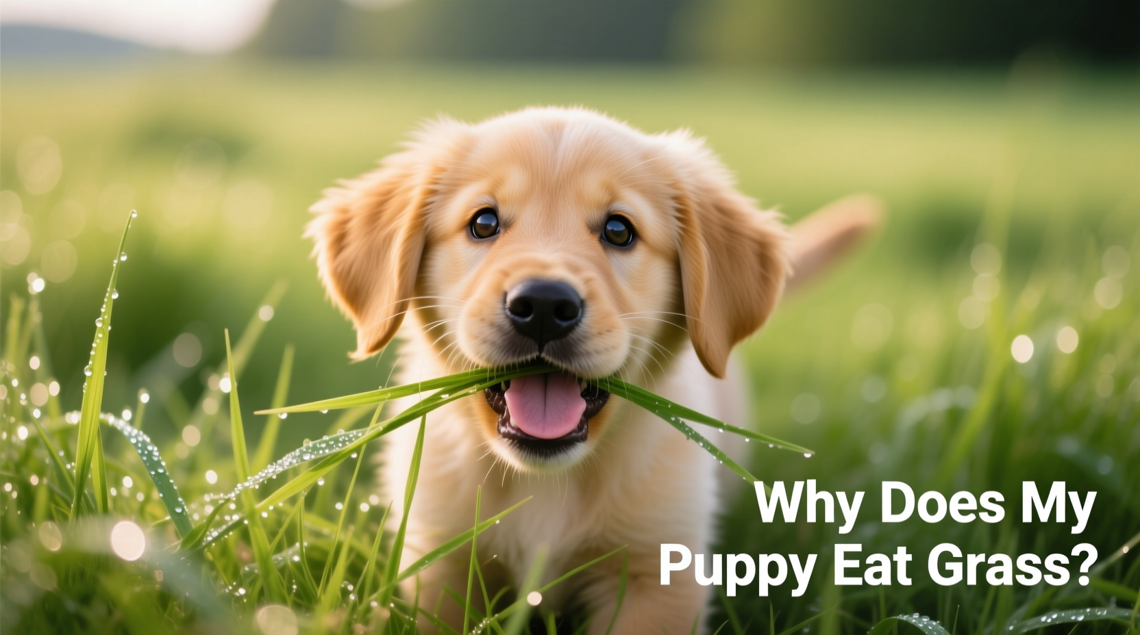 View of Why Does My Puppy Eat Grass And Should I Stop It