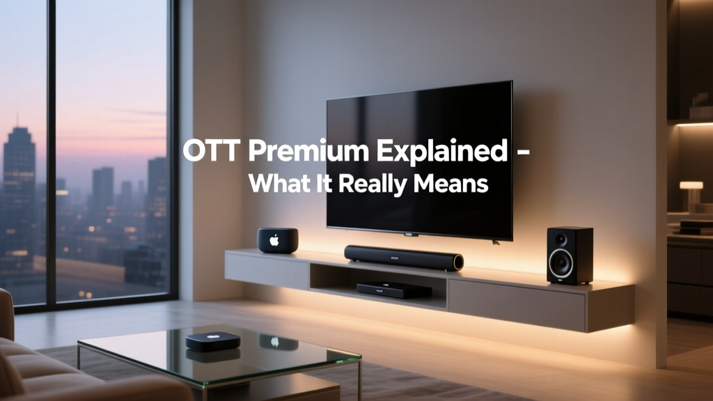 OTT Premium Explained: What It Really Means