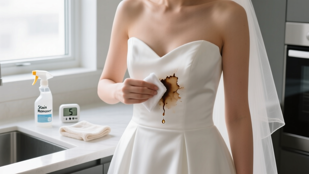 Tested: How to Get Coffee Out of Wedding Dress Fast