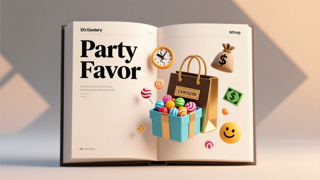 Party Favor Meaning: Slang vs. Real Event Planning