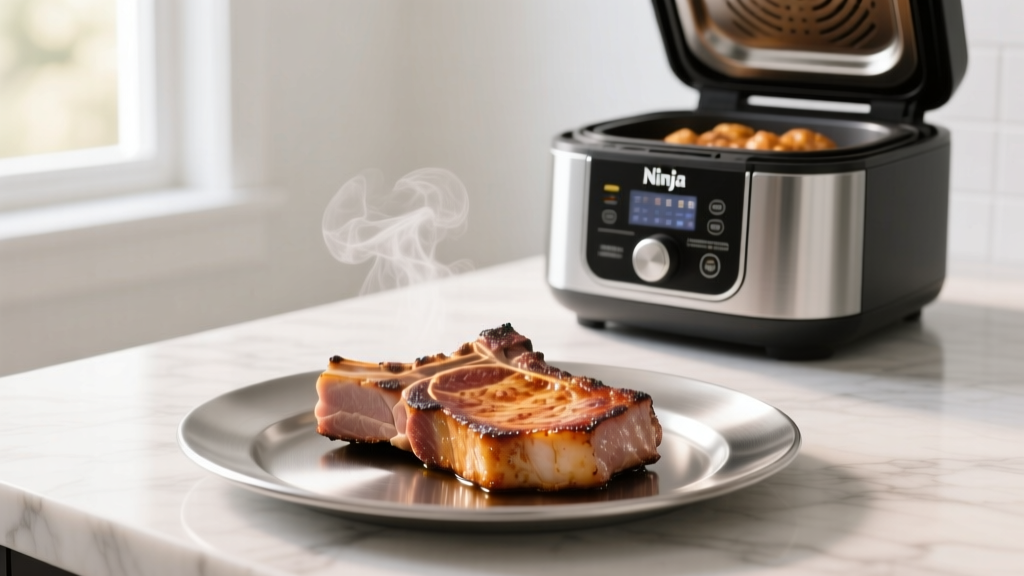 Perfect Pork Loin Chops in Ninja Foodi (No Dryness!)