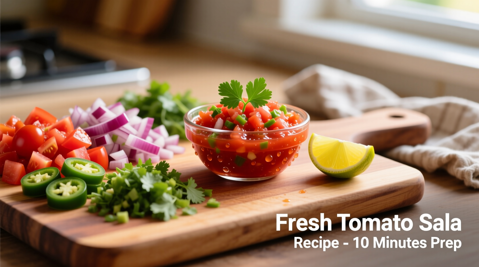 Perfect Fresh Tomato Salsa Recipe in 15 Minutes