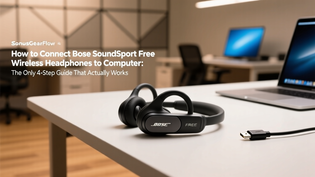 Bose SoundSport Free to Computer: Setup Guide (2026)