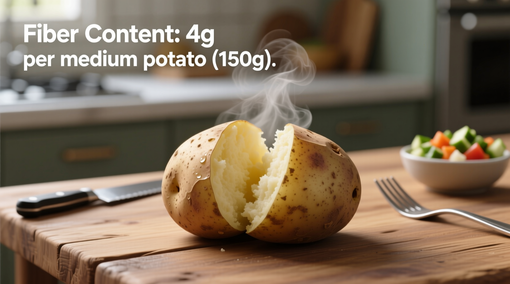 How Much Fiber in a Potato: Complete Nutritional Breakdown