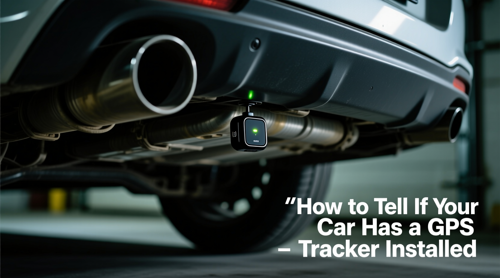 how to know if your car has a tracker