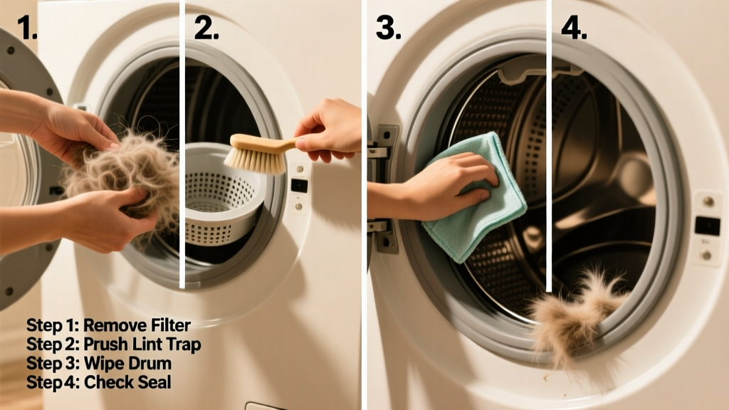 How to Clean Dog Hair Out of a Washing Machine: 4 Simple Removal Steps
